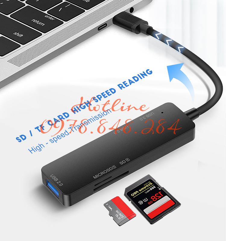 4 USB C HUB HW5C01