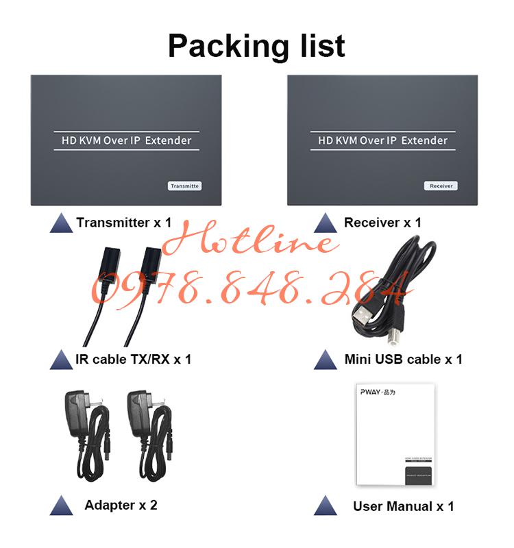 HDMI Extender over IP DT214M (8)